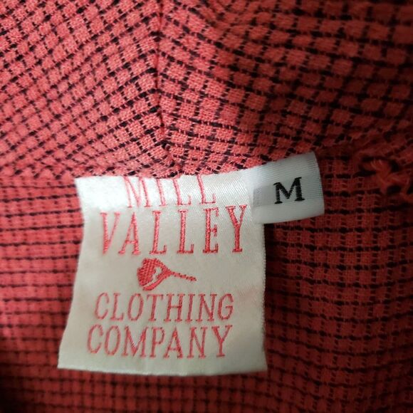 Vintage MILL VALLEY Clothing Co.  Swing Sailor Button Up Long‎ Sleeve Red SZ M - Picture 3 of 10